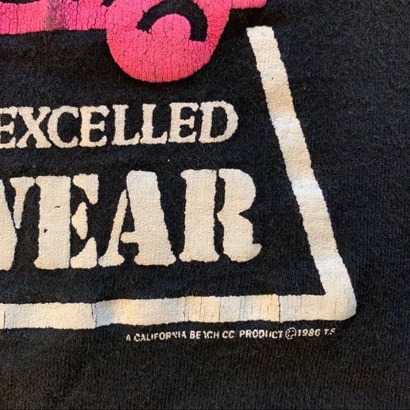 80s vintage surf shirt - California beach. - Picture 3 of 4